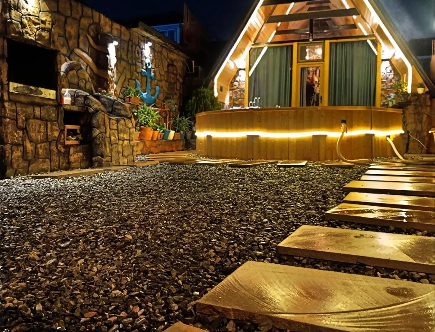 Chalet Bakugardenaframe Villa Azerbaijan