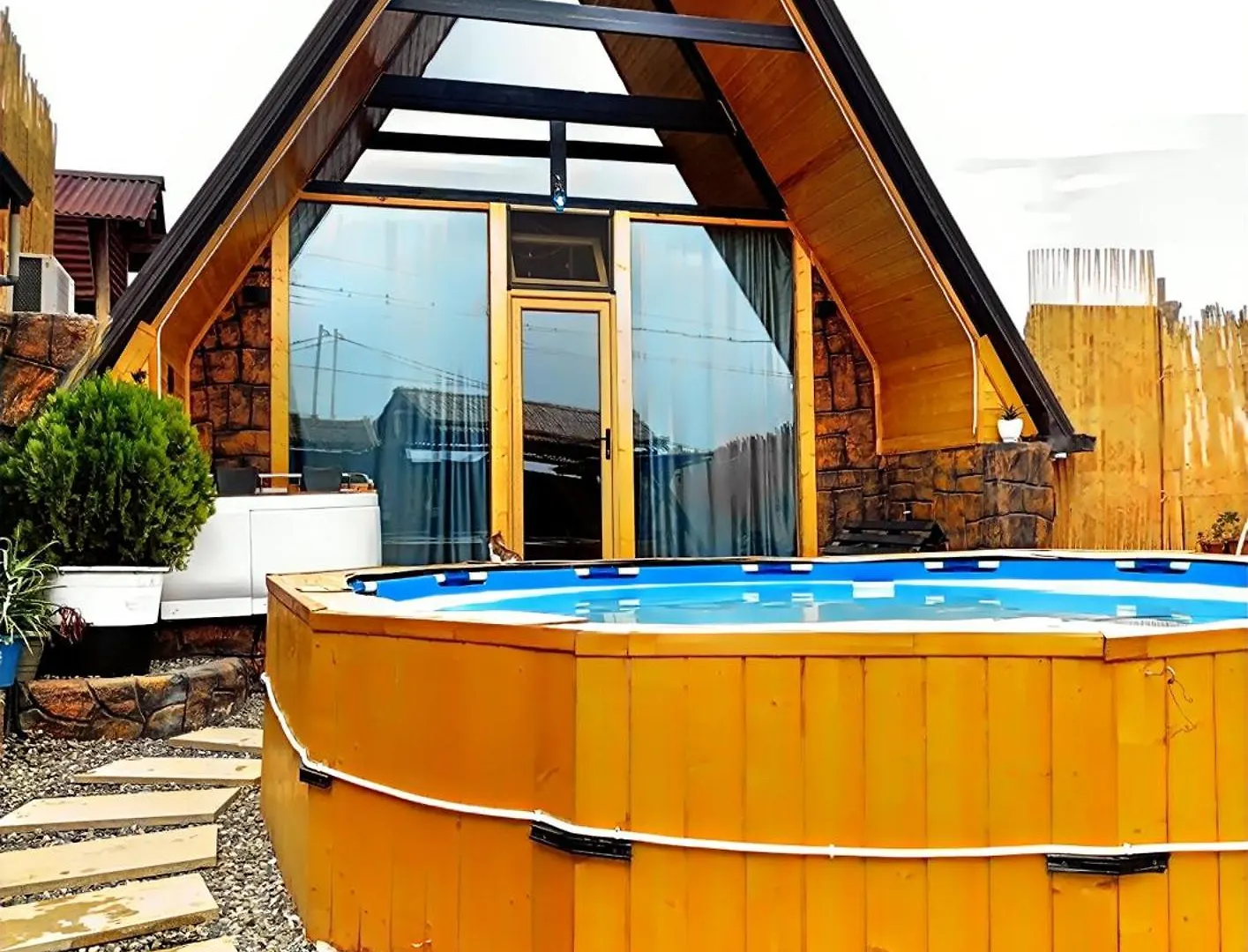 Chalet Bakugardenaframe Villa Azerbaijan